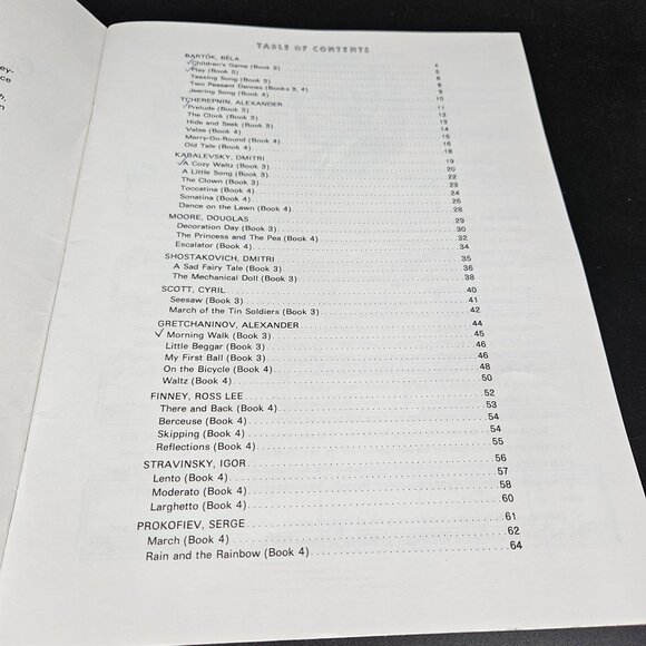 Piano Lesson Education Sheet Music Books Level 2A 2B 3 4 Intermed Adv Set 4 - Picture 11 of 16